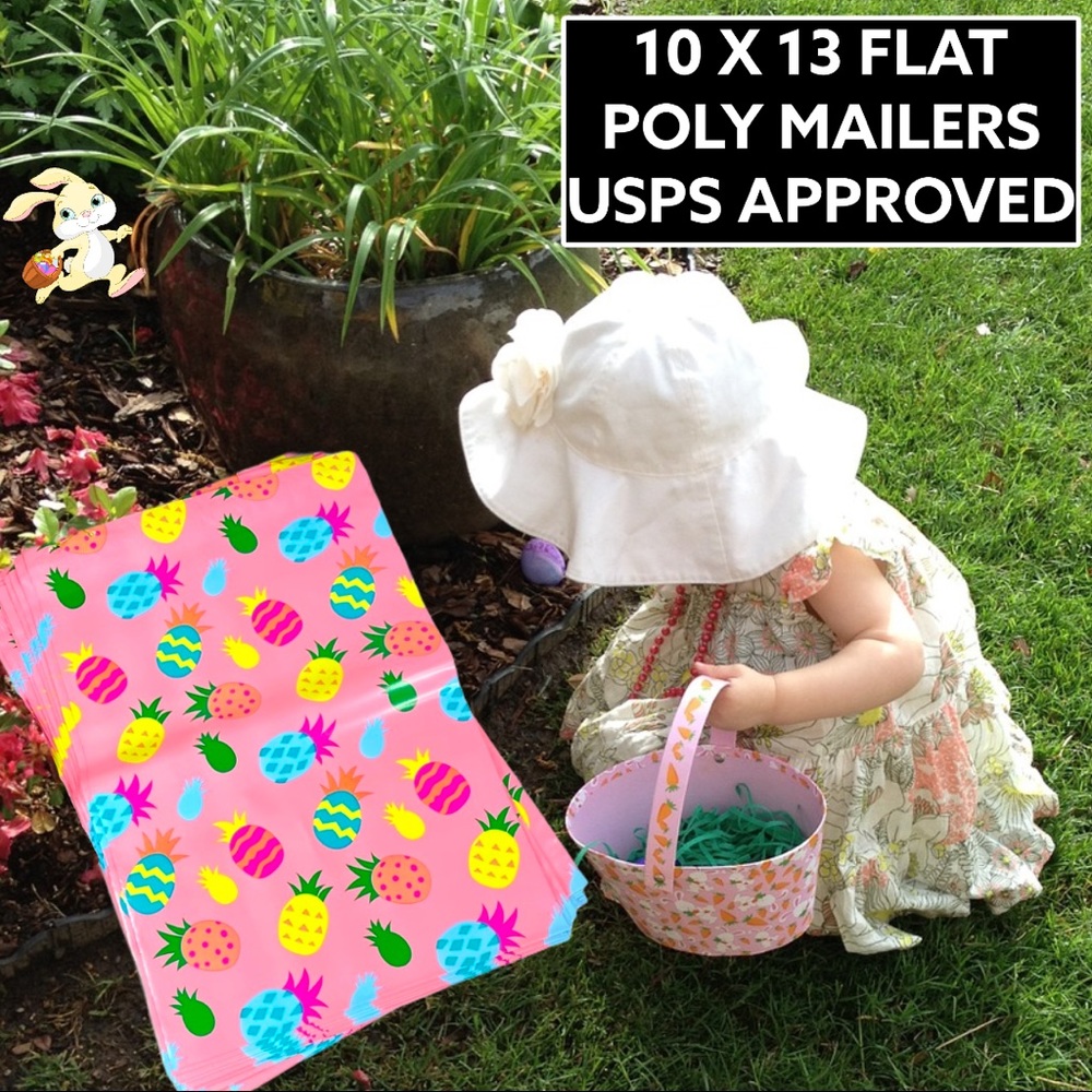 50 10X13 Crazy Pineapple Mailers Clearance - Picture 6 of 6